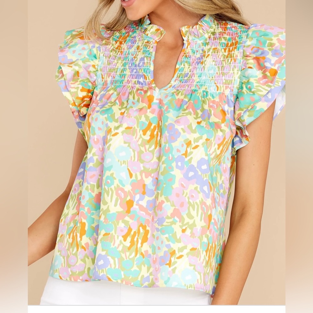 Floral blossom shirt